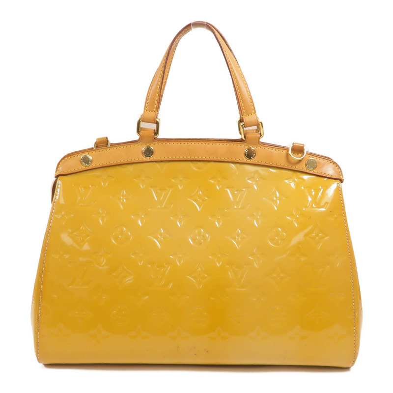 LOUIS VUITTON Monogram Vernis Brea MM手挽肩背兩用袋-1