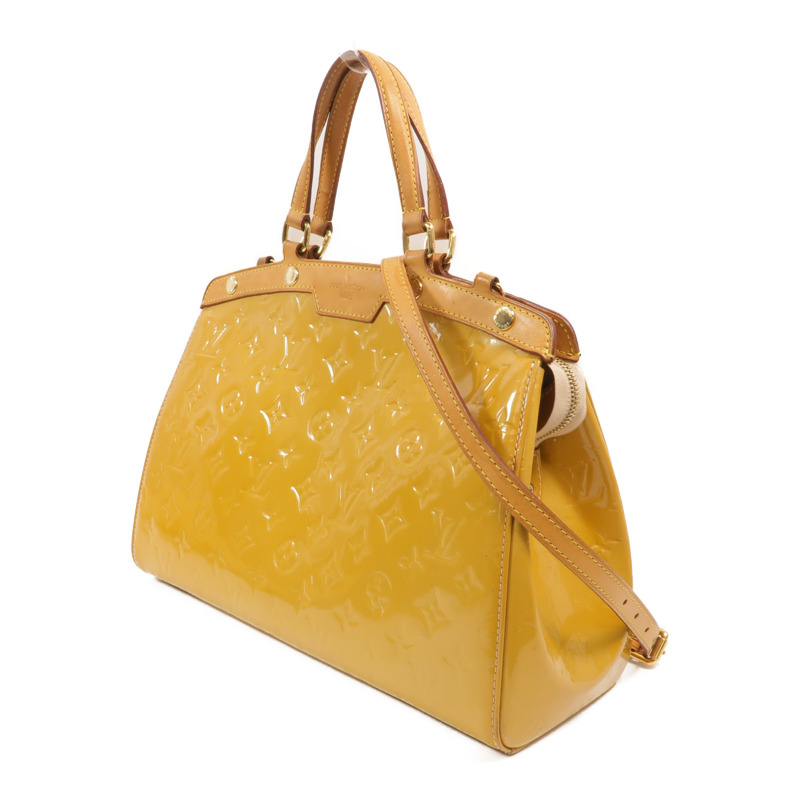 LOUIS VUITTON Monogram Vernis Brea MM手挽肩背兩用袋-2