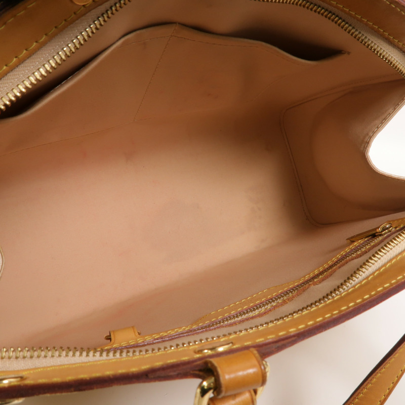 LOUIS VUITTON Monogram Vernis Brea MM手挽肩背兩用袋-4