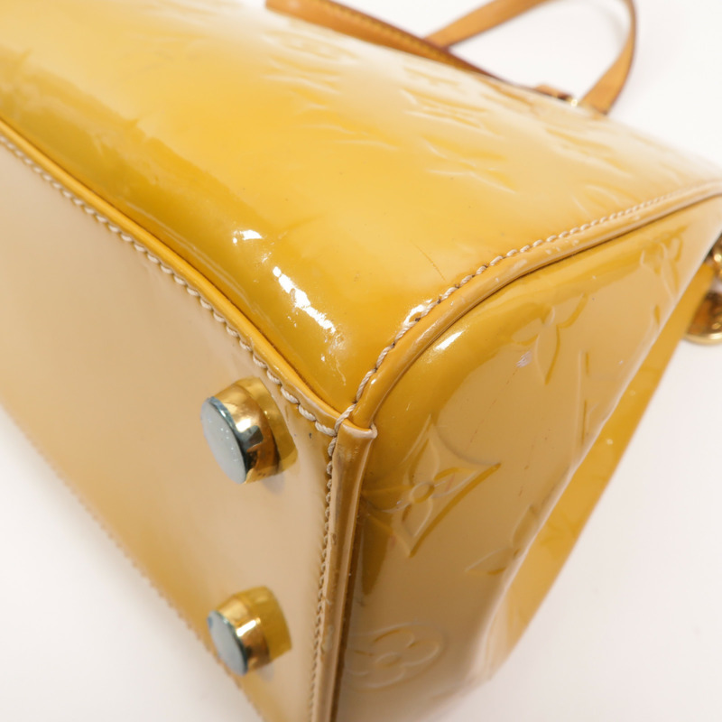 LOUIS VUITTON Monogram Vernis Brea MM手挽肩背兩用袋-12