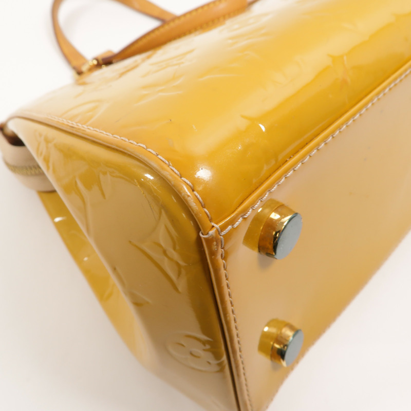 LOUIS VUITTON Monogram Vernis Brea MM手挽肩背兩用袋-13