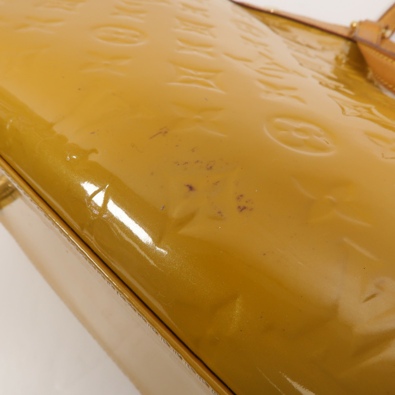 LOUIS VUITTON Monogram Vernis Brea MM手挽肩背兩用袋-14