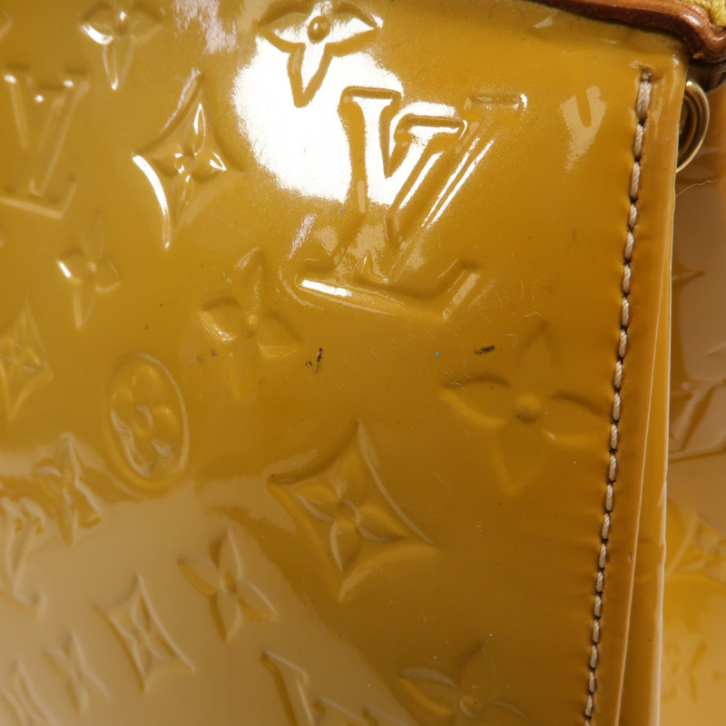 LOUIS VUITTON Monogram Vernis Brea MM手挽肩背兩用袋-15