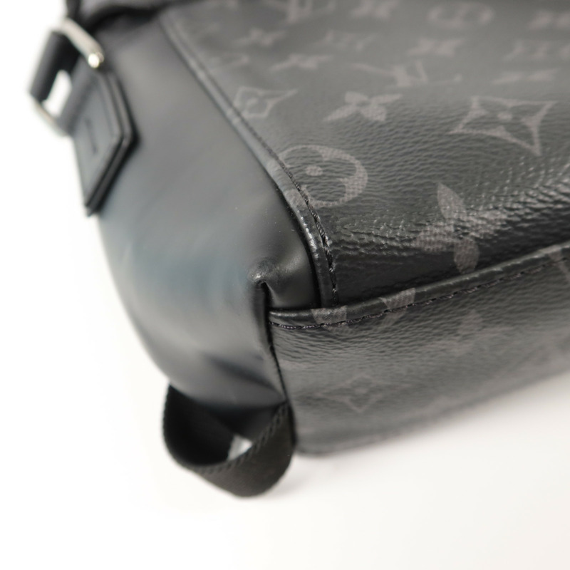 LOUIS VUITTON Monogram Eclipse Messenger PM Voyager肩背袋-13