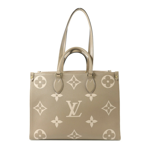 LOUIS VUITTON Monogram Empreinte On The Go PM手挽肩背兩用袋