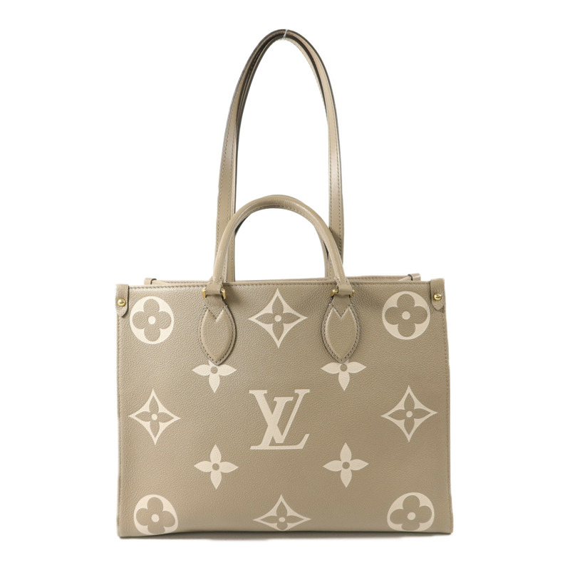 LOUIS VUITTON Monogram Empreinte On The Go PM手挽肩背兩用袋-1