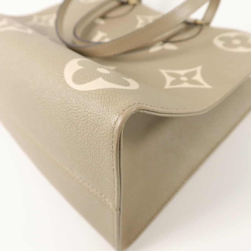 LOUIS VUITTON Monogram Empreinte On The Go PM手挽肩背兩用袋-9