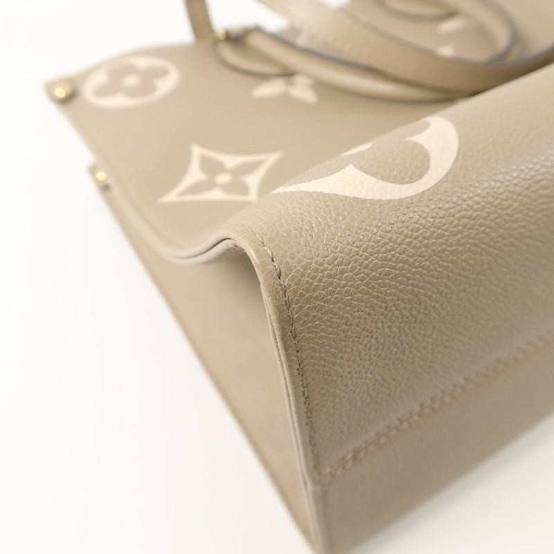LOUIS VUITTON Monogram Empreinte On The Go PM手挽肩背兩用袋-10