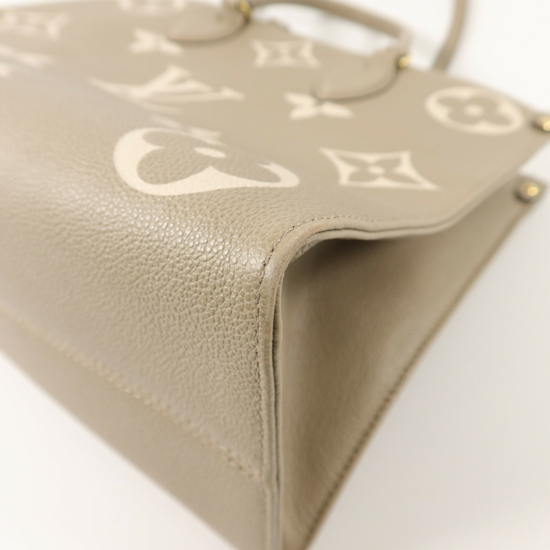 LOUIS VUITTON Monogram Empreinte On The Go PM手挽肩背兩用袋-11