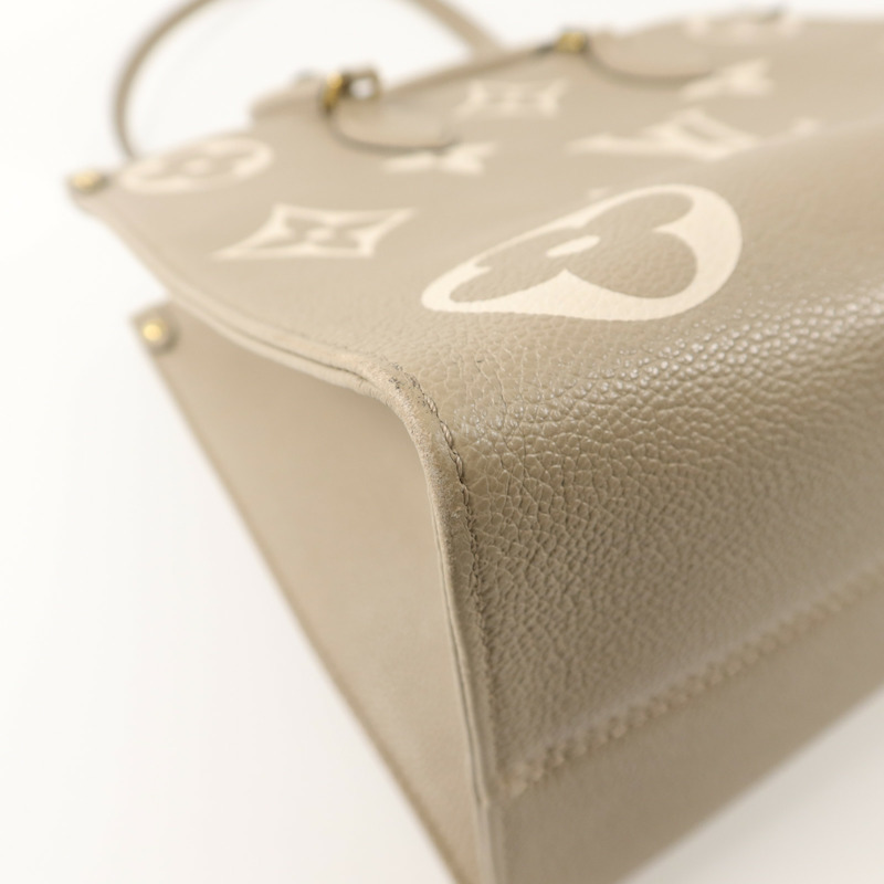 LOUIS VUITTON Monogram Empreinte On The Go PM手挽肩背兩用袋-12