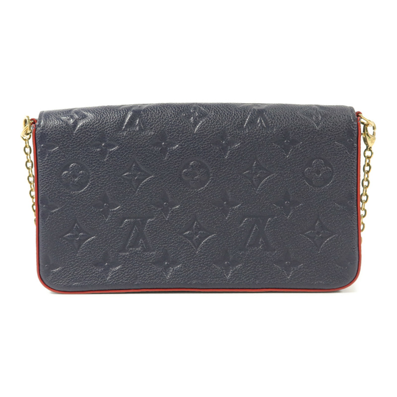 LOUIS VUITTON Monogram Empreinte Pochette Felicie肩背袋-1