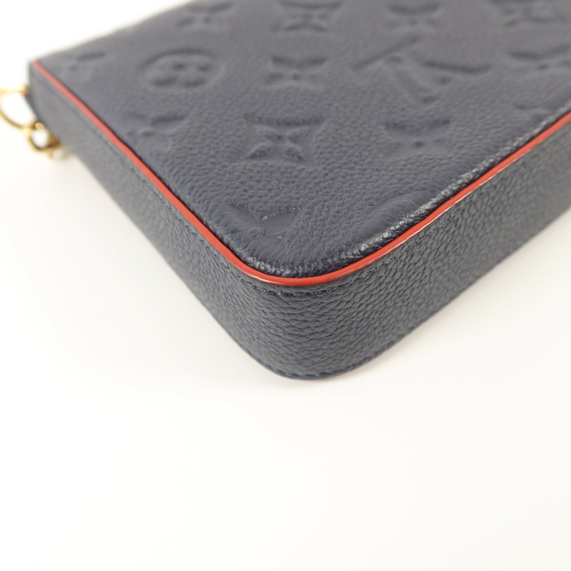 LOUIS VUITTON Monogram Empreinte Pochette Felicie肩背袋-17