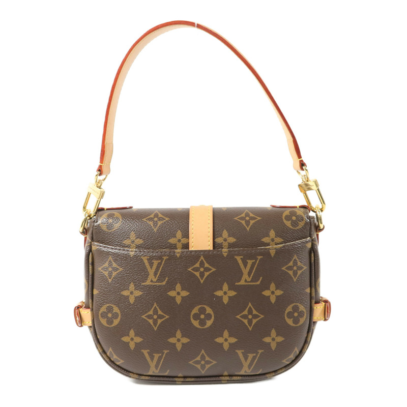 LOUIS VUITTON Monogram Saumur BB手挽肩背兩用袋-1