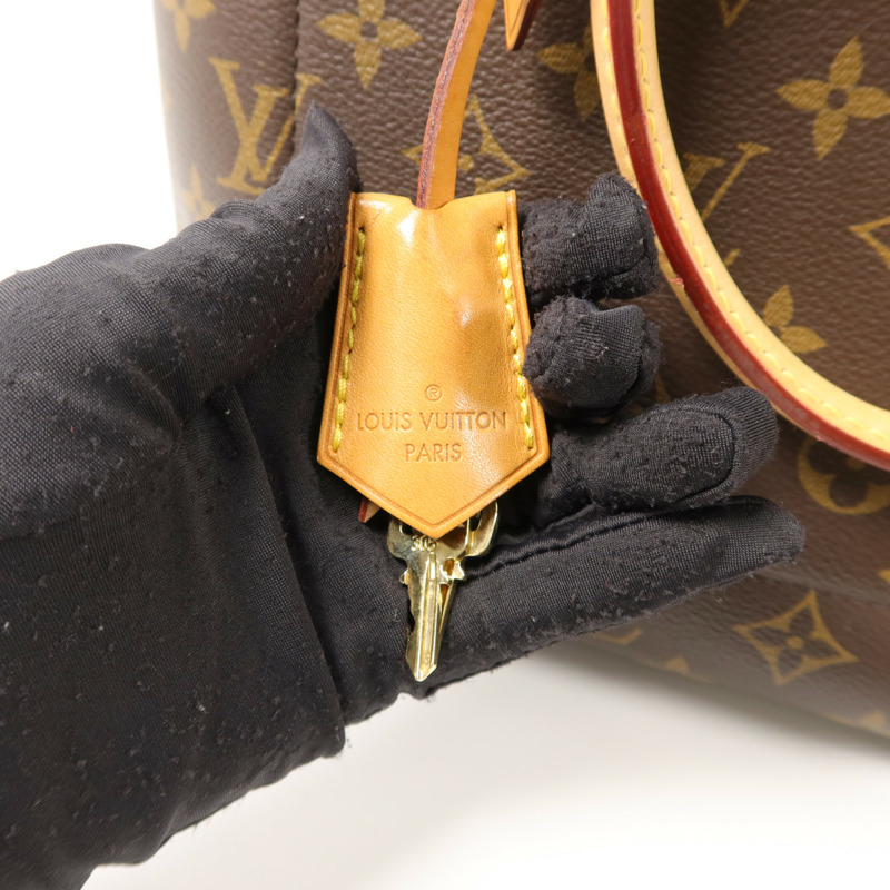 LOUIS VUITTON Monogram Flower Tote手挽肩背兩用袋-10