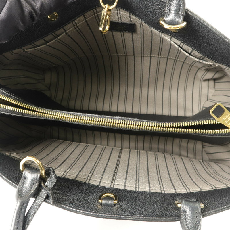 LOUIS VUITTON Monogram Empreinte Montaigne MM手挽肩背兩用袋-4