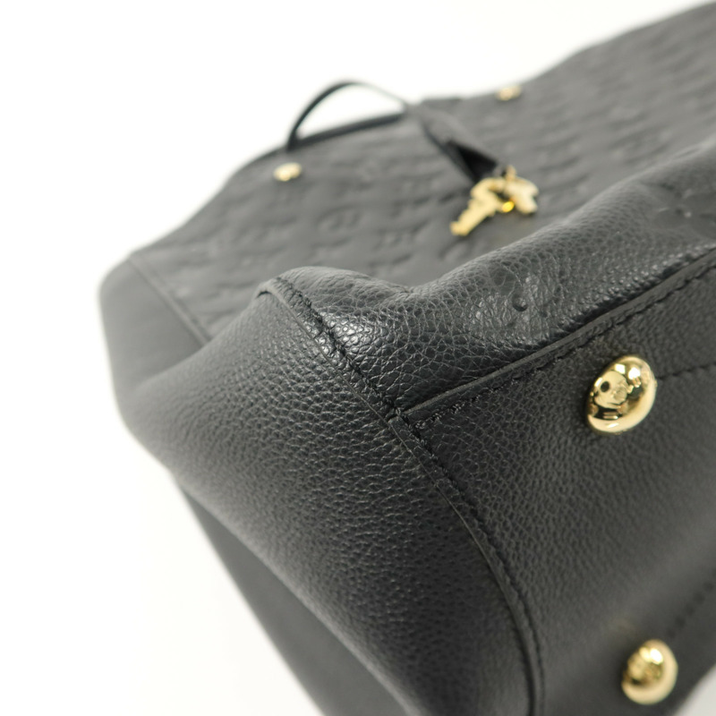 LOUIS VUITTON Monogram Empreinte Montaigne MM手挽肩背兩用袋-13