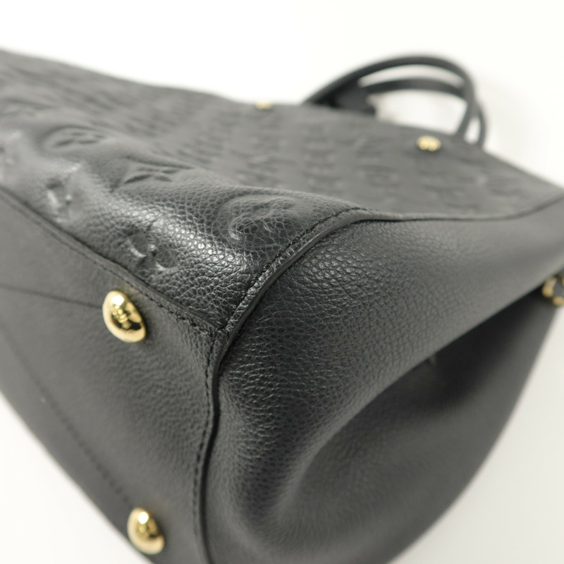 LOUIS VUITTON Monogram Empreinte Montaigne MM手挽肩背兩用袋-14