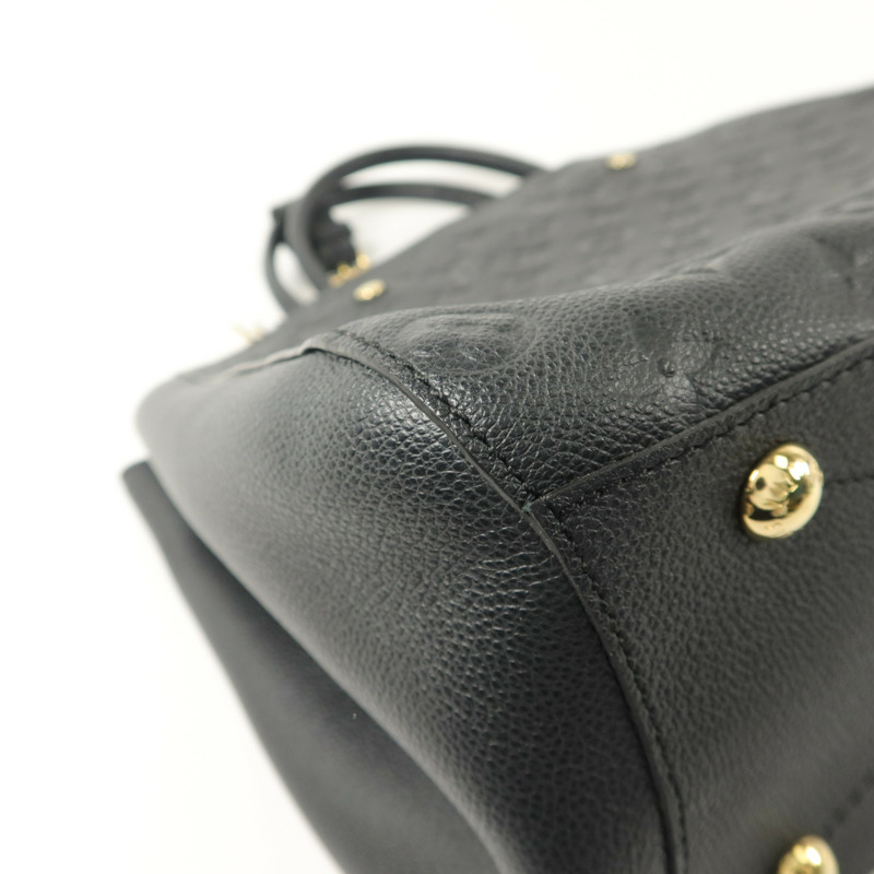 LOUIS VUITTON Monogram Empreinte Montaigne MM手挽肩背兩用袋-15