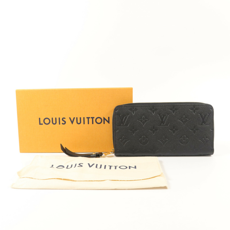 LOUIS VUITTON Monogram Empreinte Zippy Long Wallet長錢包-7