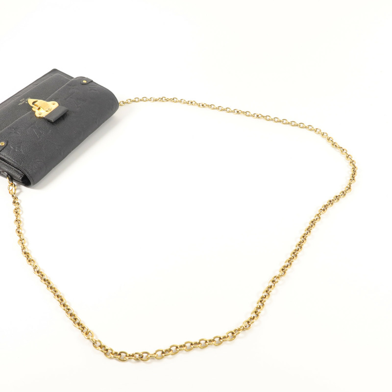 LOUIS VUITTON Monogram Empreinte Vavin鏈帶肩背袋-7