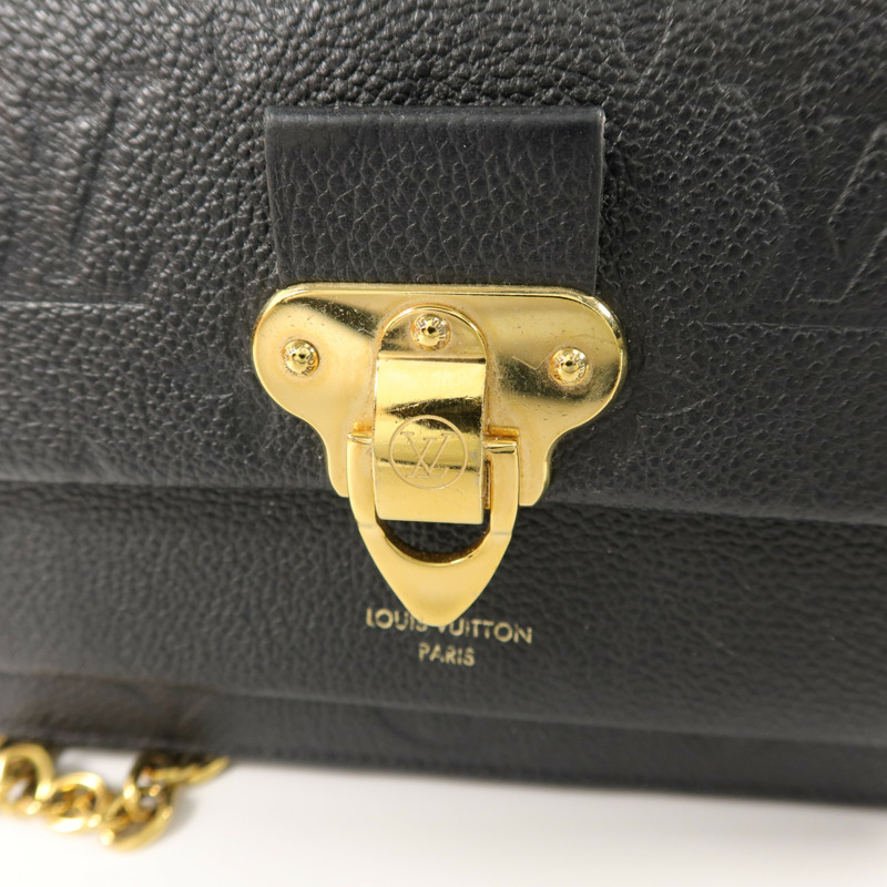 LOUIS VUITTON Monogram Empreinte Vavin鏈帶肩背袋-9