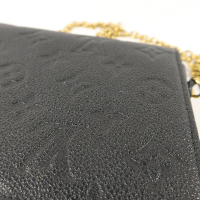 LOUIS VUITTON Monogram Empreinte Vavin鏈帶肩背袋-16