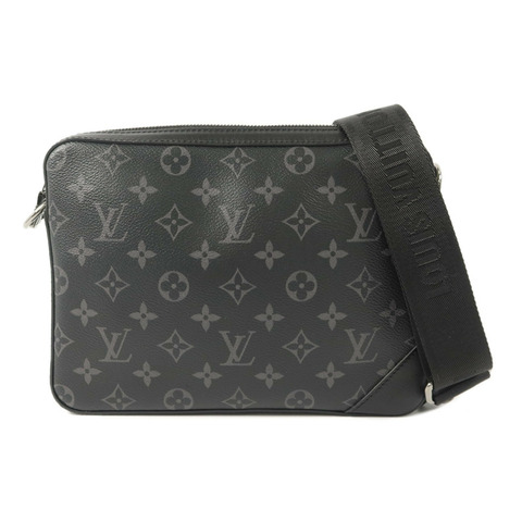 LOUIS VUITTON Monogram Eclipse Reverse Trio Messenger肩背袋