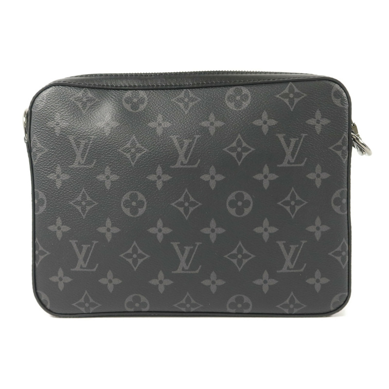 LOUIS VUITTON Monogram Eclipse Reverse Trio Messenger肩背袋-1