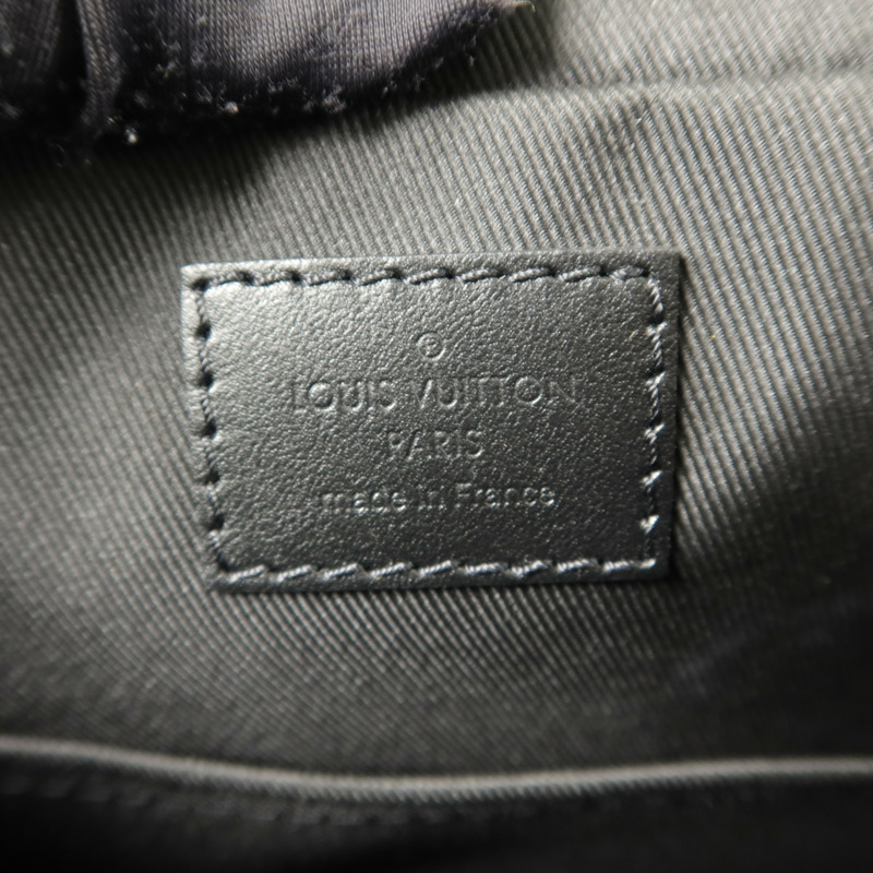 LOUIS VUITTON Monogram Eclipse Reverse Trio Messenger肩背袋-5