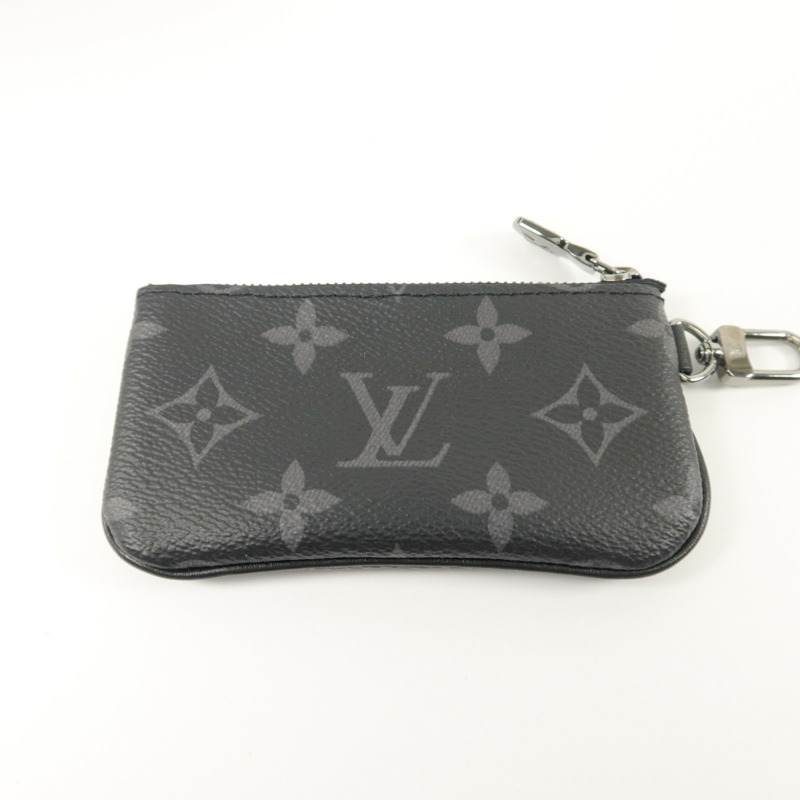 LOUIS VUITTON Monogram Eclipse Reverse Trio Messenger肩背袋-13
