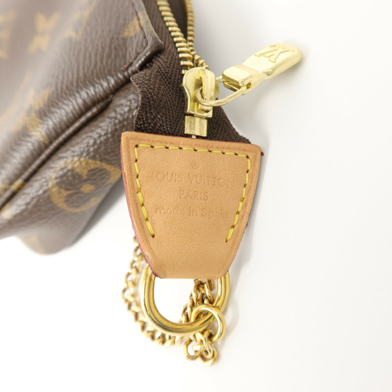 LOUIS VUITTON Monogram Mini Pochette Accessoires手挽袋-5