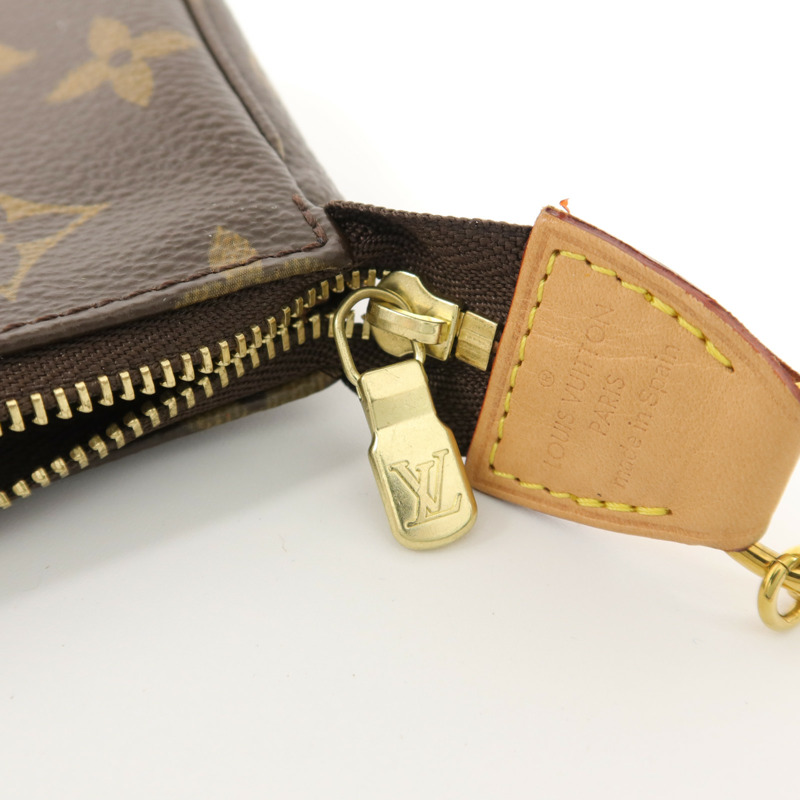 LOUIS VUITTON Monogram Mini Pochette Accessoires手挽袋-9