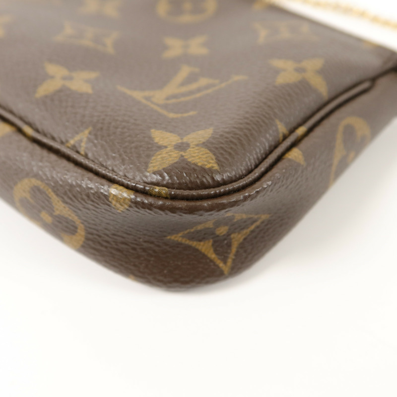LOUIS VUITTON Monogram Mini Pochette Accessoires手挽袋-12