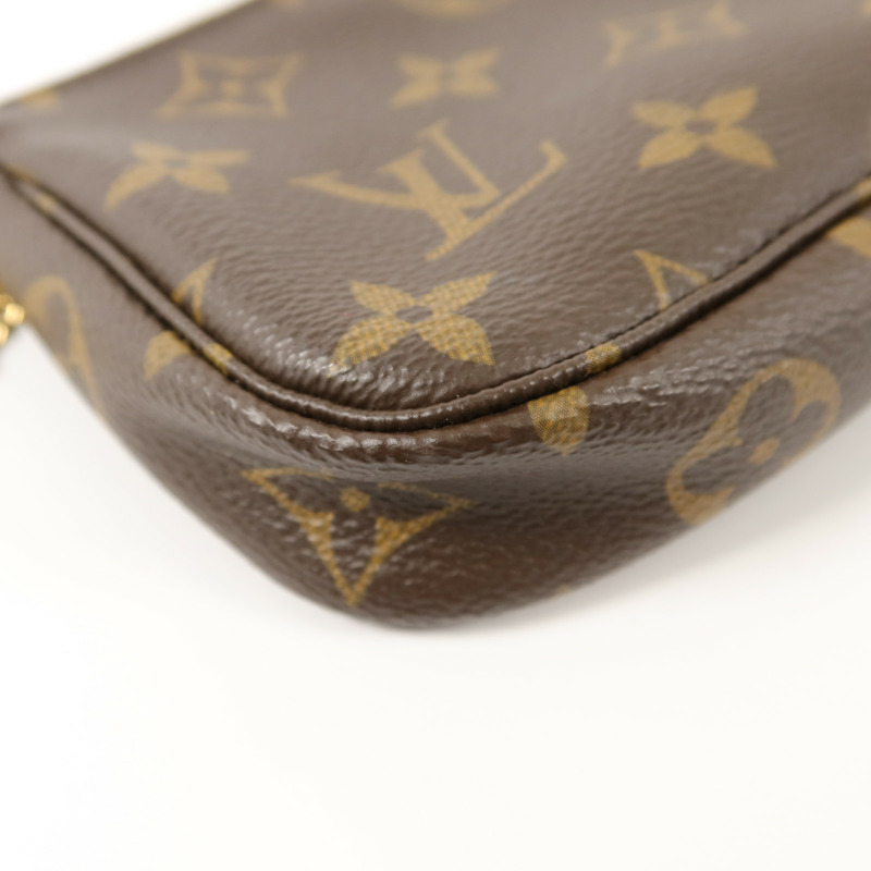 LOUIS VUITTON Monogram Mini Pochette Accessoires手挽袋-13