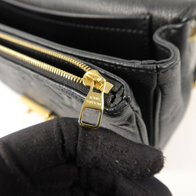 LOUIS VUITTON Monogram Empreinte Marceau鏈帶肩背袋-9