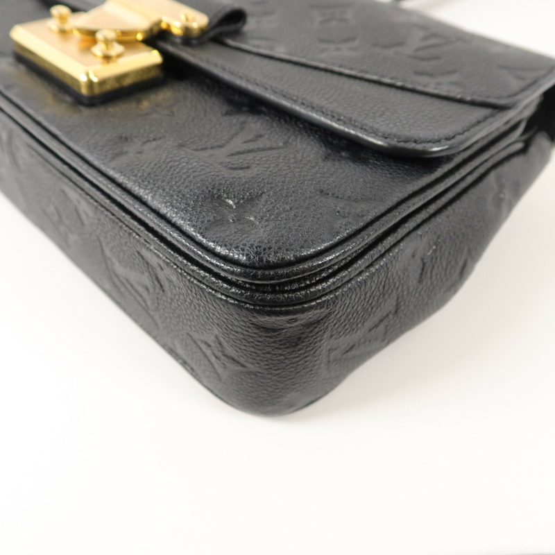 LOUIS VUITTON Monogram Empreinte Marceau鏈帶肩背袋-10
