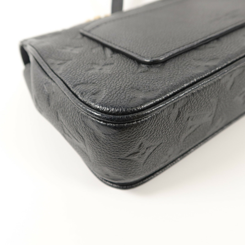 LOUIS VUITTON Monogram Empreinte Marceau鏈帶肩背袋-13