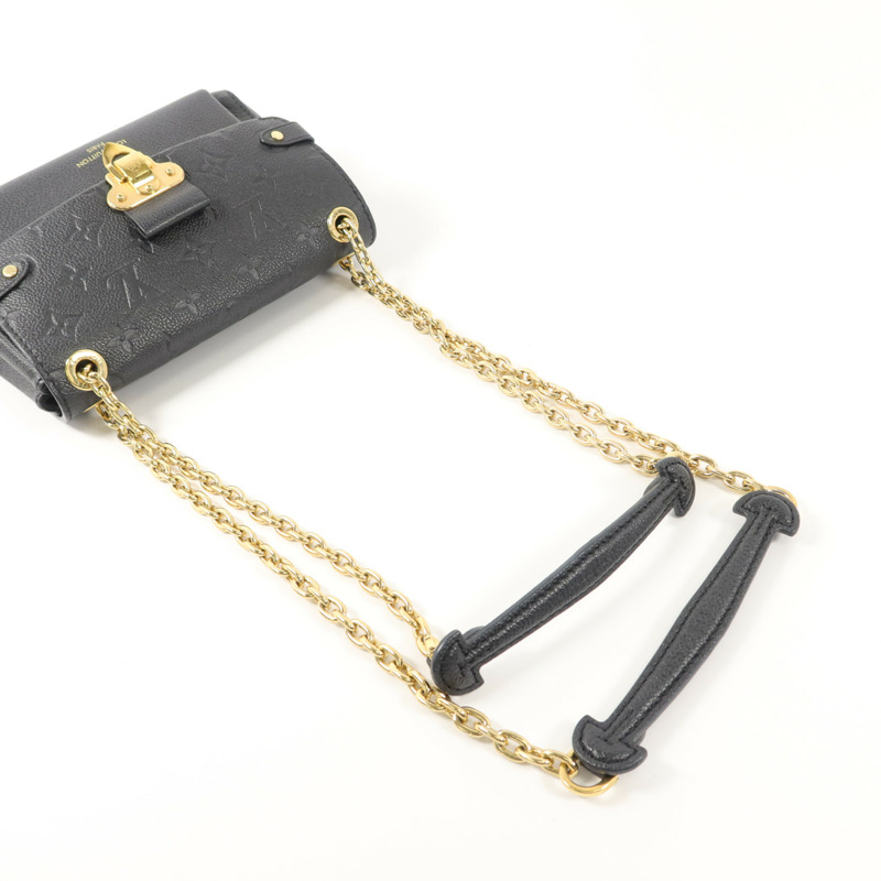 LOUIS VUITTON Monogram Empreinte Vavin BB鏈帶肩背袋-8