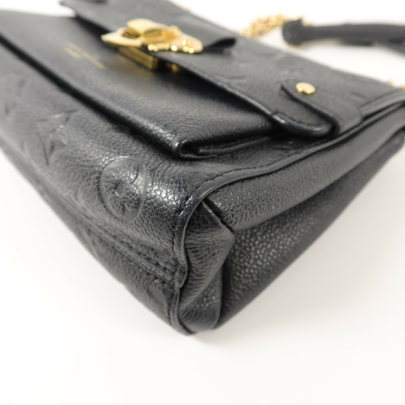 LOUIS VUITTON Monogram Empreinte Vavin BB鏈帶肩背袋-12