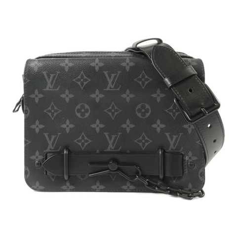 LOUIS VUITTON Monogram Eclipse Steamer肩背袋