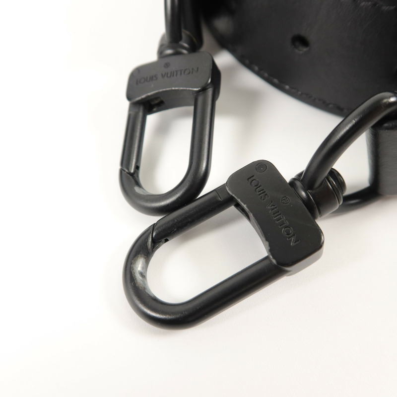 LOUIS VUITTON Monogram Eclipse Steamer肩背袋-9