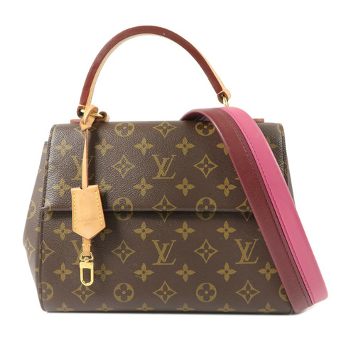 LOUIS VUITTON Monogram Cluny BB手挽肩背兩用袋