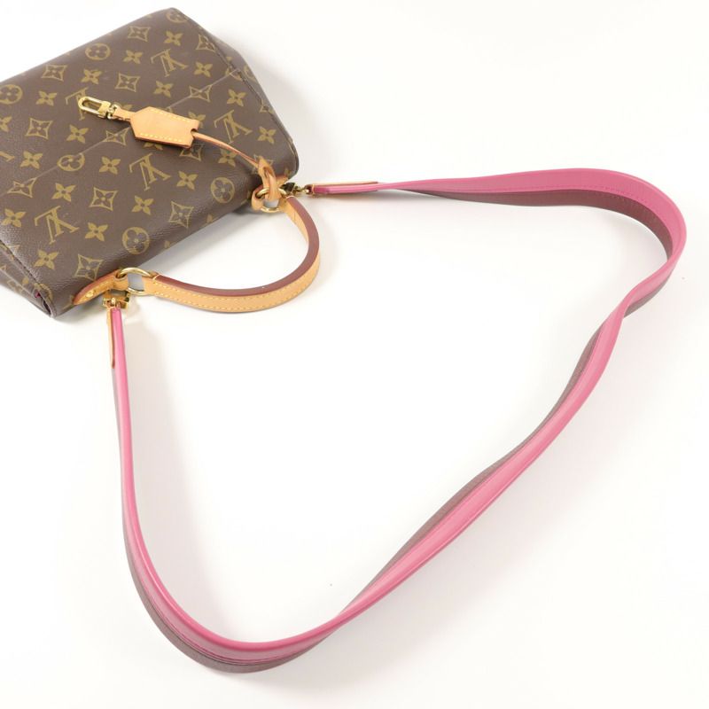 LOUIS VUITTON Monogram Cluny BB手挽肩背兩用袋-7