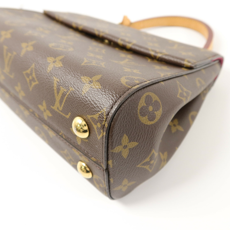 LOUIS VUITTON Monogram Cluny BB手挽肩背兩用袋-12