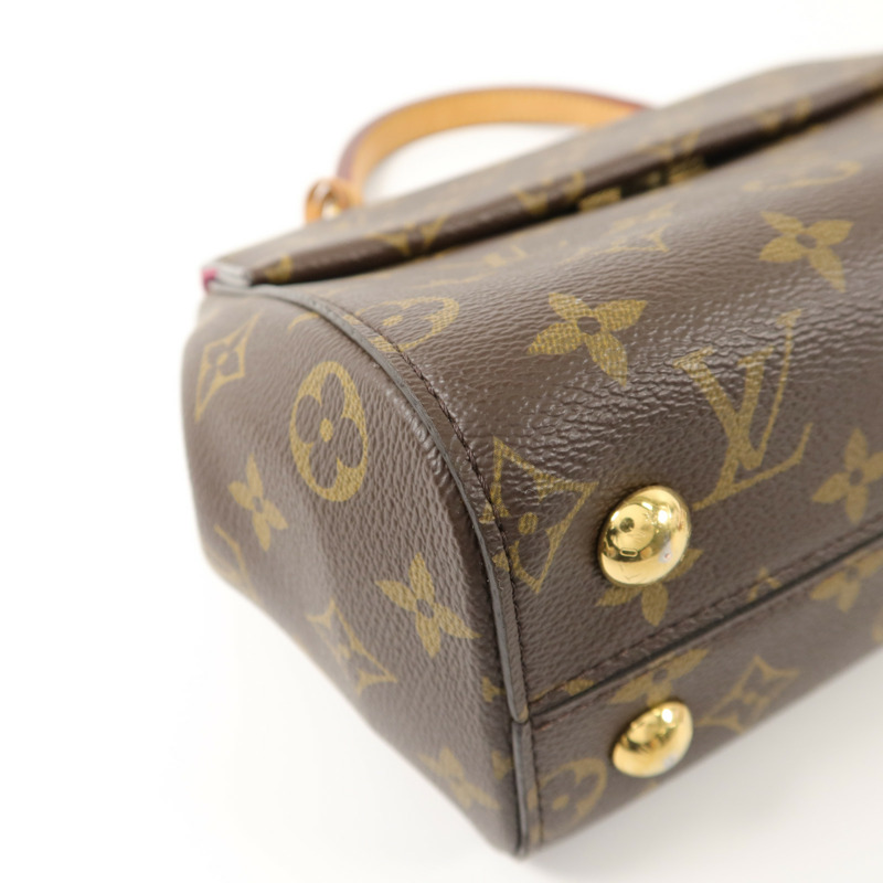 LOUIS VUITTON Monogram Cluny BB手挽肩背兩用袋-13