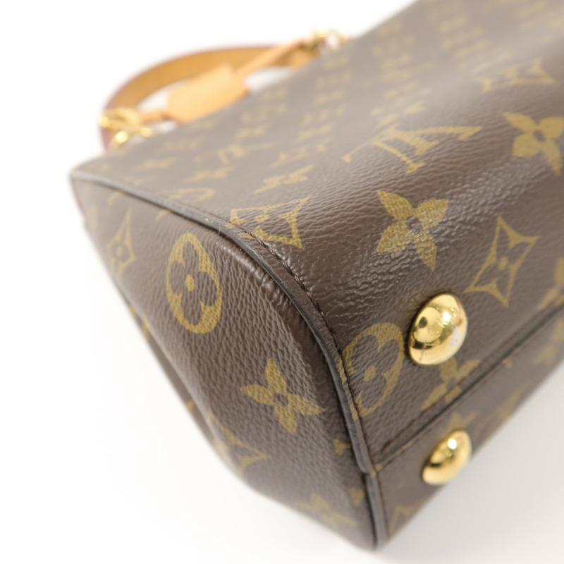 LOUIS VUITTON Monogram Cluny BB手挽肩背兩用袋-15
