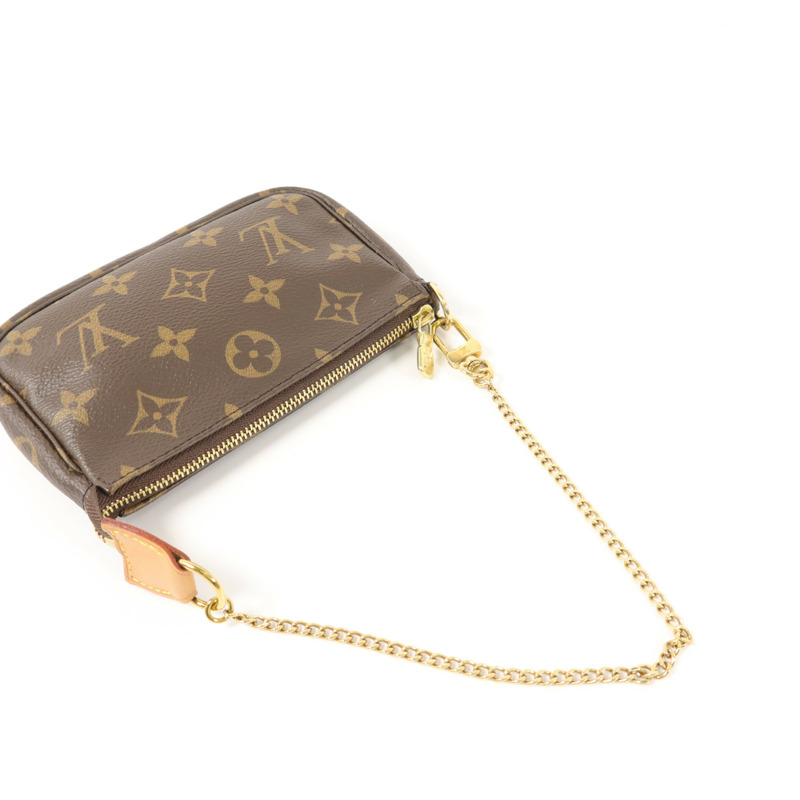 LOUIS VUITTON Monogram Mini Pochette Accessoires手挽袋-7