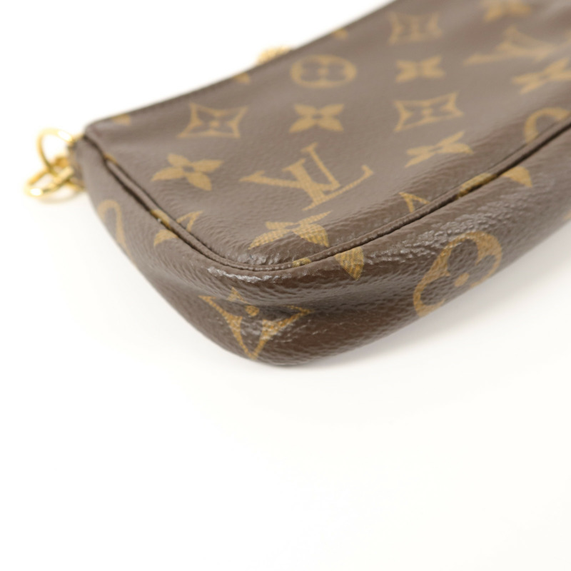 LOUIS VUITTON Monogram Mini Pochette Accessoires手挽袋-13
