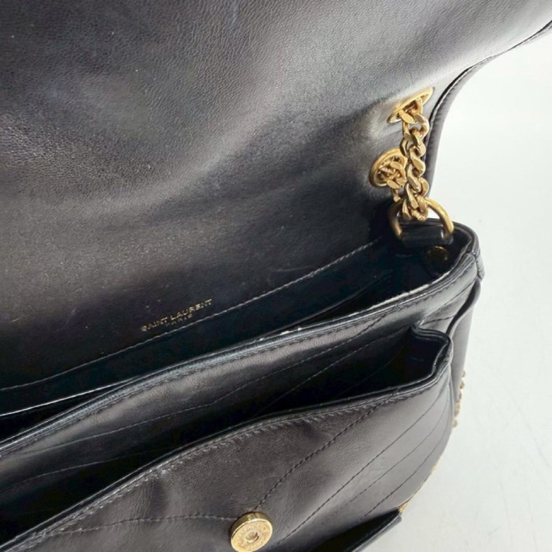 Saint Laurent Baby Niki 黑色金鏈肩背包-8
