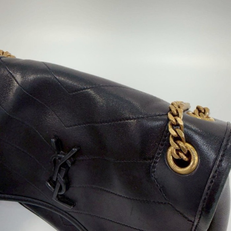 Saint Laurent Baby Niki 黑色金鏈肩背包-9